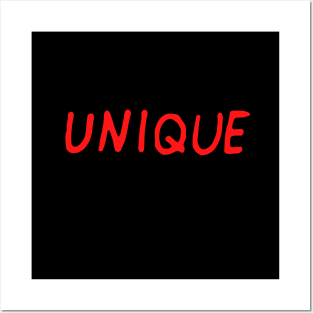 You are Unique Posters and Art